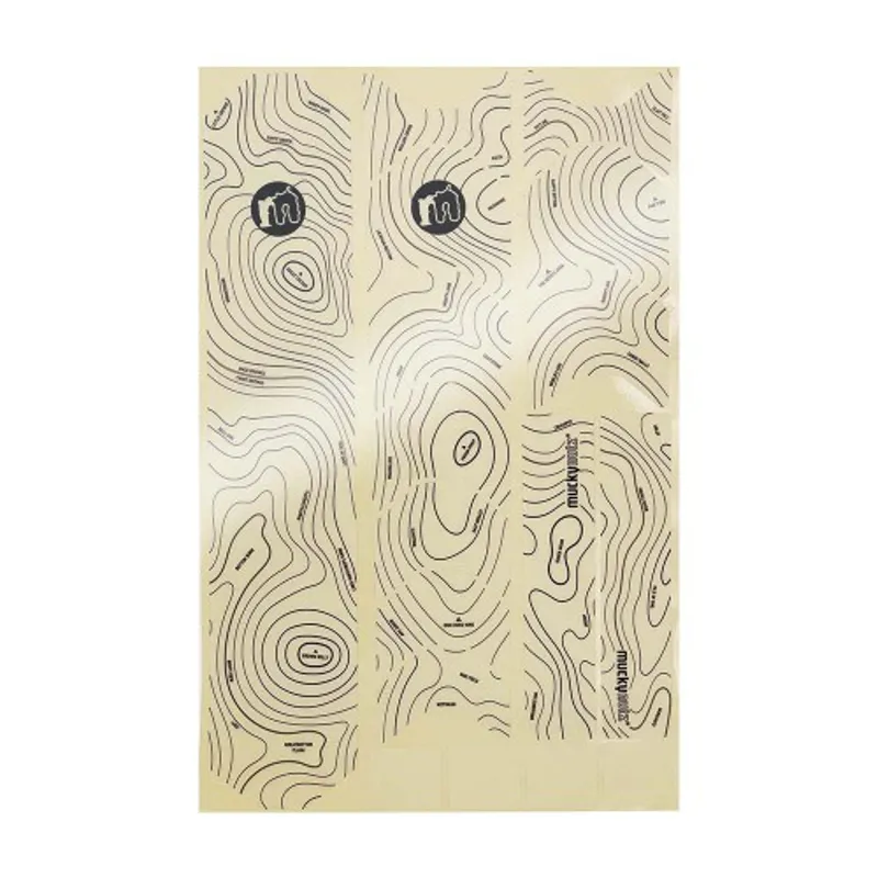 Mucky Nutz Frame Skinz Protector in Contours Gloss