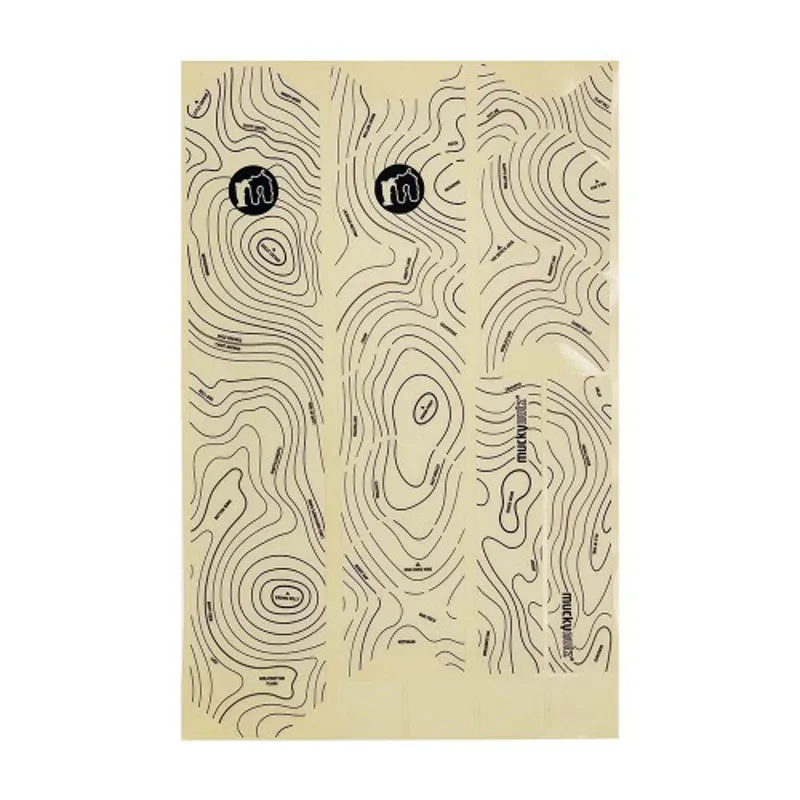 Mucky Nutz Frame Skinz Protector in Contours Matt