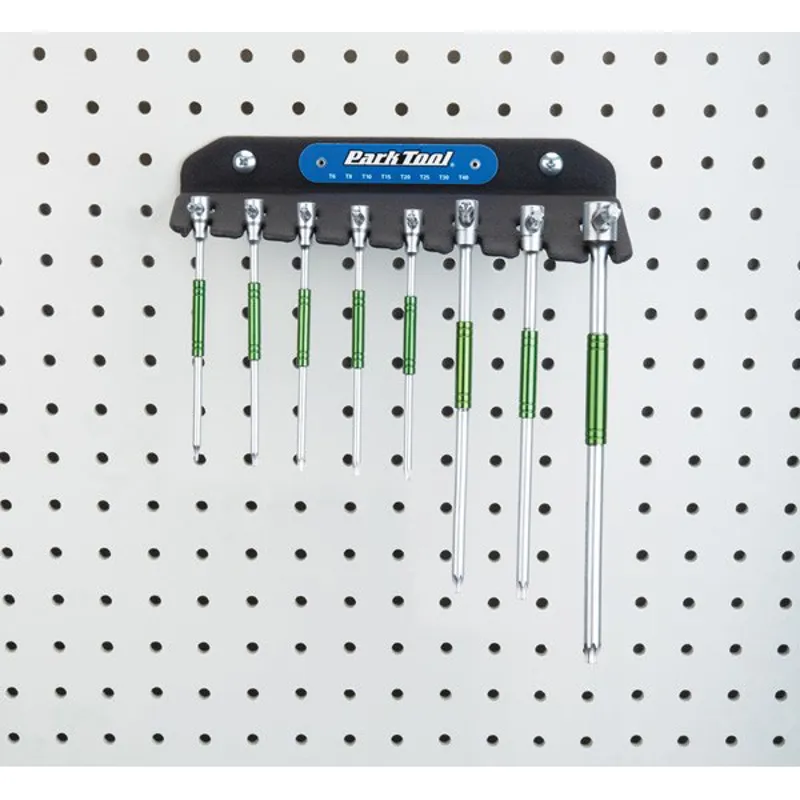 Park Tool THT-1 Sliding T-Handle Torx Wrench Set in Green-1