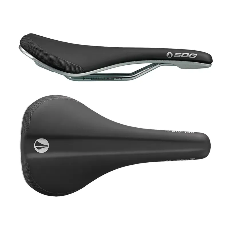 SDG Bel Air 3.0 Galaxic Lux-Alloy Saddle in Black/Silver