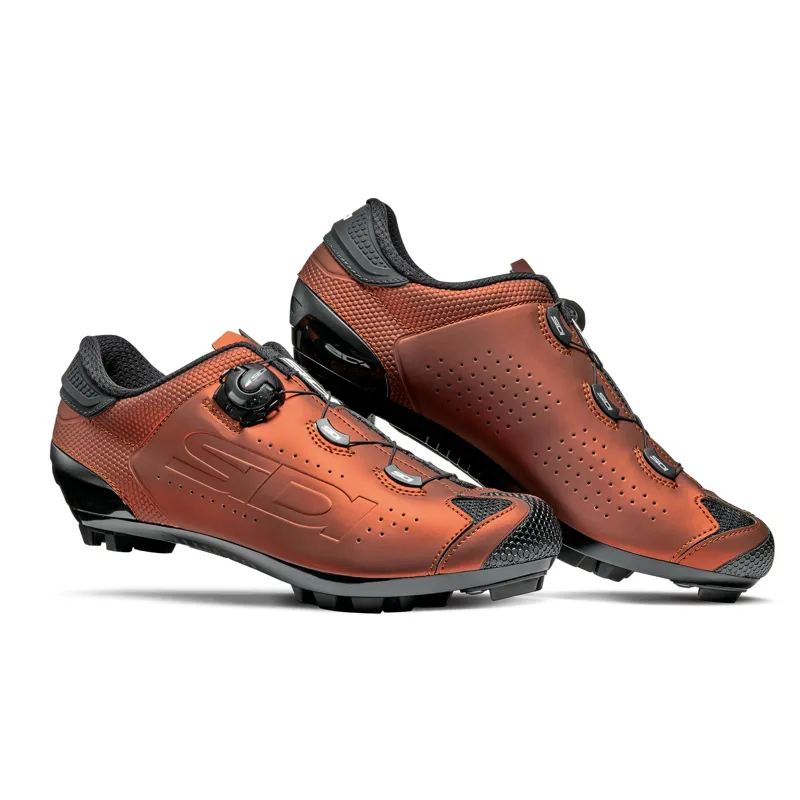 Sidi Dust Limited Edition MTB Shoes in Rust/Black