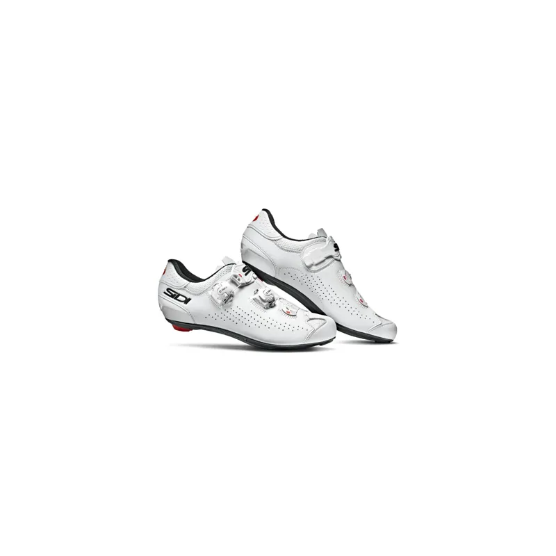Sidi Genius 10 Womens Road Shoes in White/White