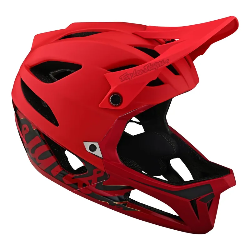 Troy Lee Designs Stage MIPS Helmet in Signature - Red