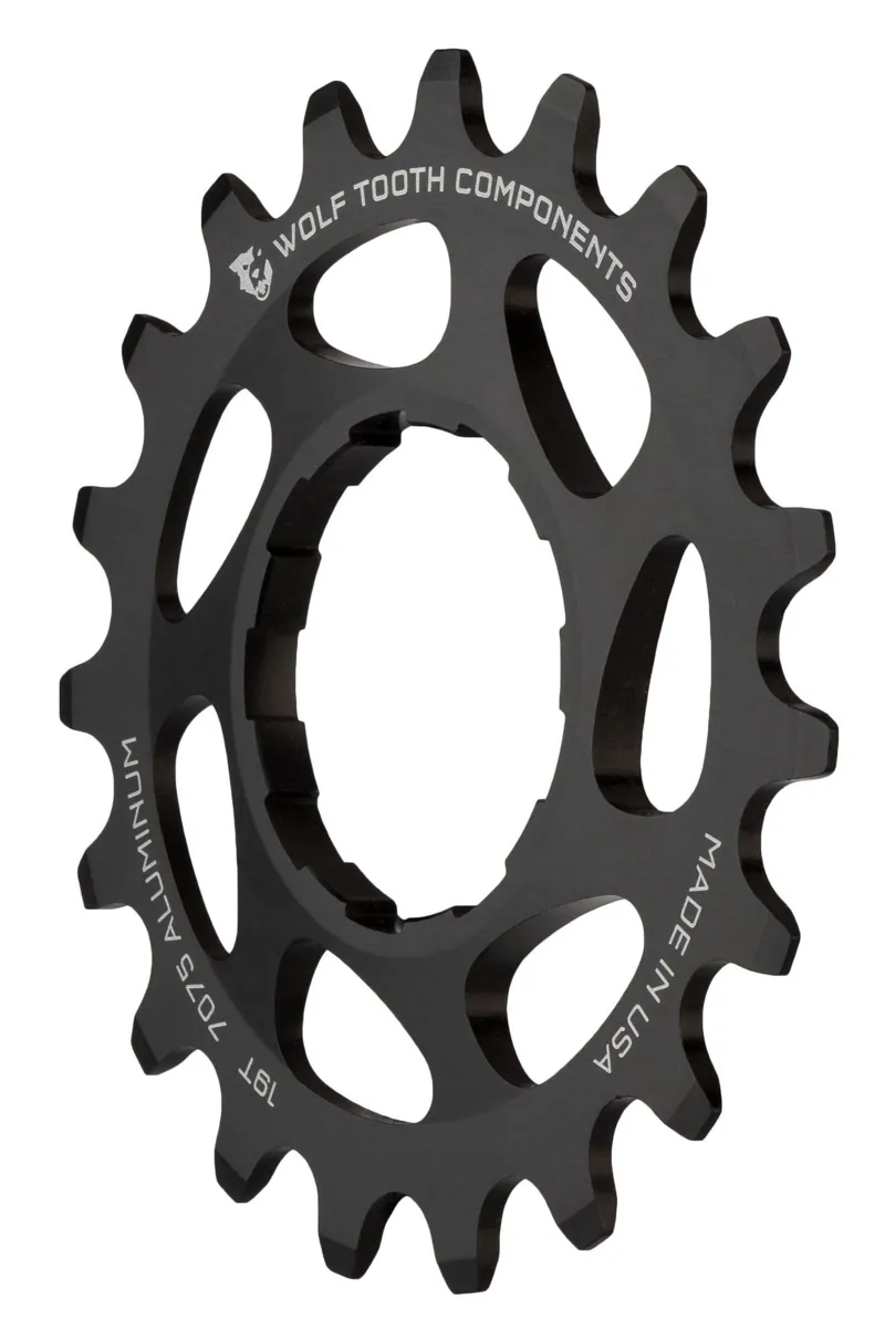 Wolf Tooth Aluminium Single Speed Cog in Black