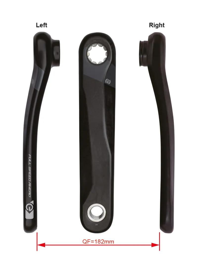 FSA G2 E-Bike Bosch Carbon Chainset in Black