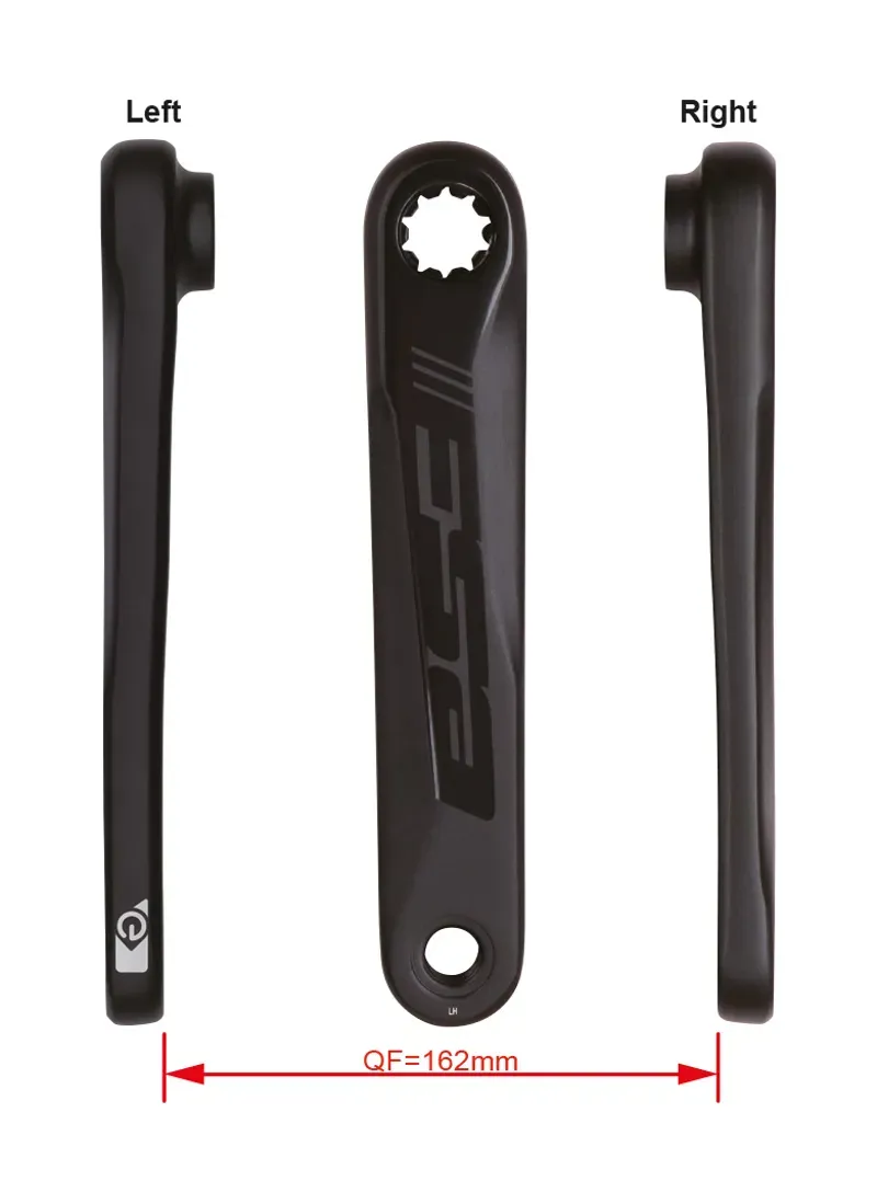 FSA Fazua E-Bike CK-746-1 Chainset in Black