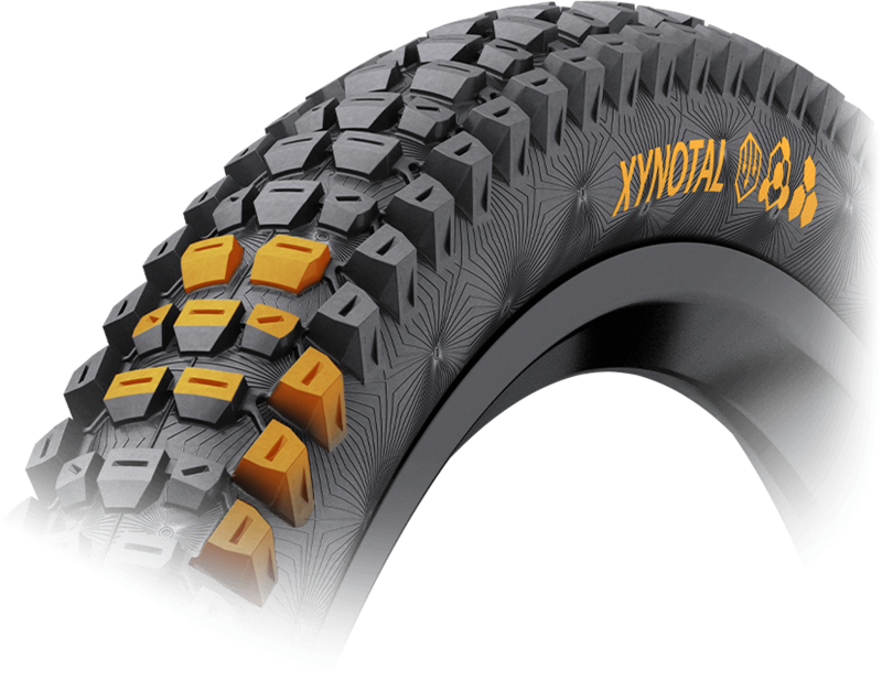 Continental Xynotal 2022 Endurance Compound Trail Tyre in Black-1