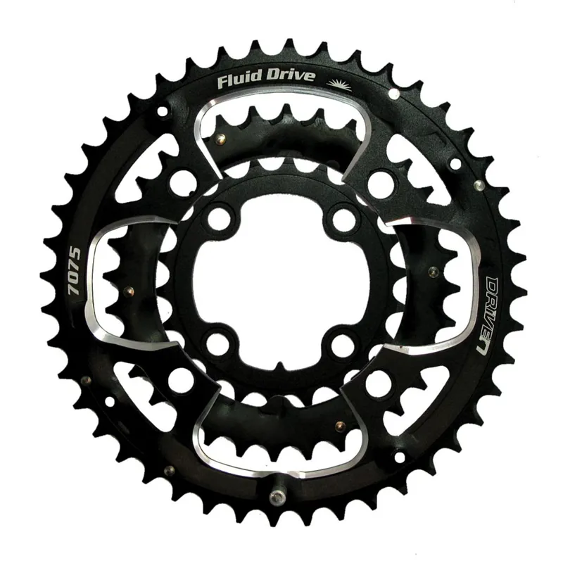 Sunrace CRMXO Aluminum Chainring in Black