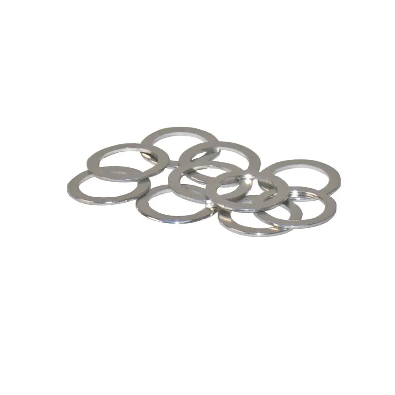 ID Outer Chainring Spacers in Silver