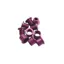 ID Alloy Double 8.5mm Aluminium Chainring Bolts in Anodized Purple