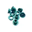 ID Alloy Single 8.5mm Aluminium Chainring Bolts in Anodized Blue