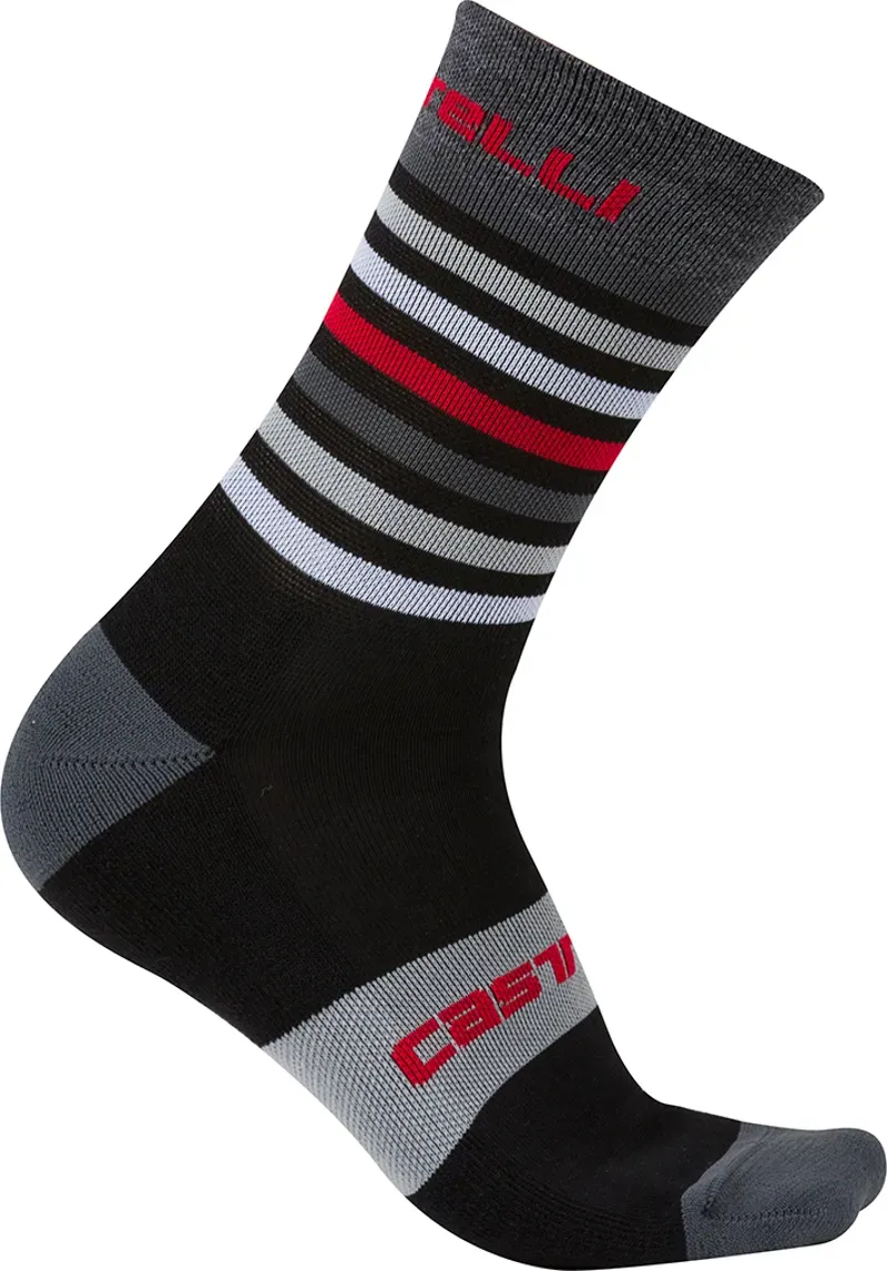 Castelli Gregge 15 Socks in Black