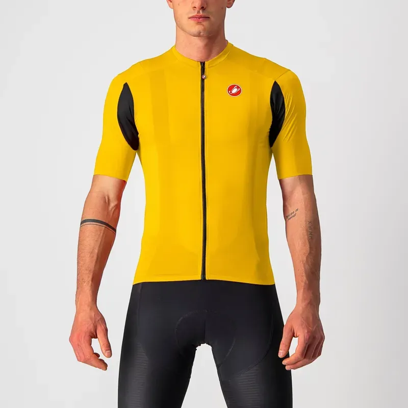 Castelli Superleggera 2 Jersey in Saffron