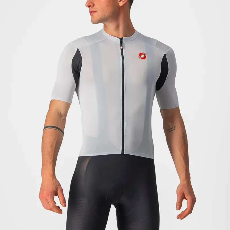 Castelli Superleggera 2 Jersey in Silver Grey