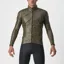 Castelli Aria Shell Jacket in Moss Brown