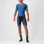 Castelli Free Sanremo 2 Suit Short Sleeve Suit in Blue/Electric Lime
