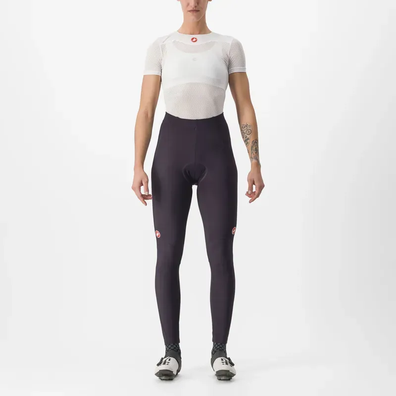 Castelli Sorpasso RoS Women's Tights in Night Shade/Silver Reflex