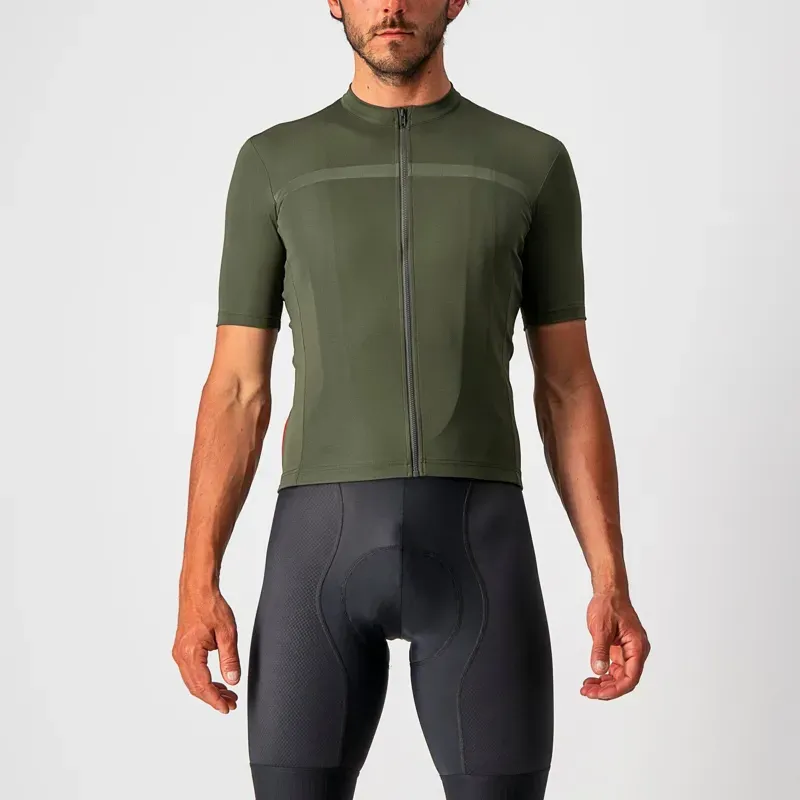 Castelli Classifica Jersey in Military Green