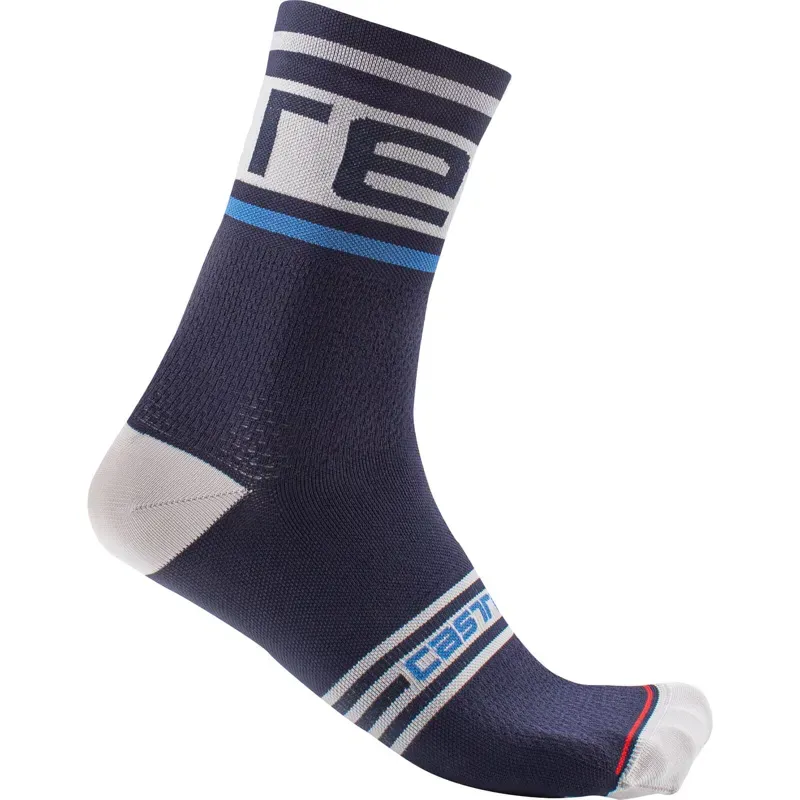 Castelli Prologo 15 Socks in Belgian Blue