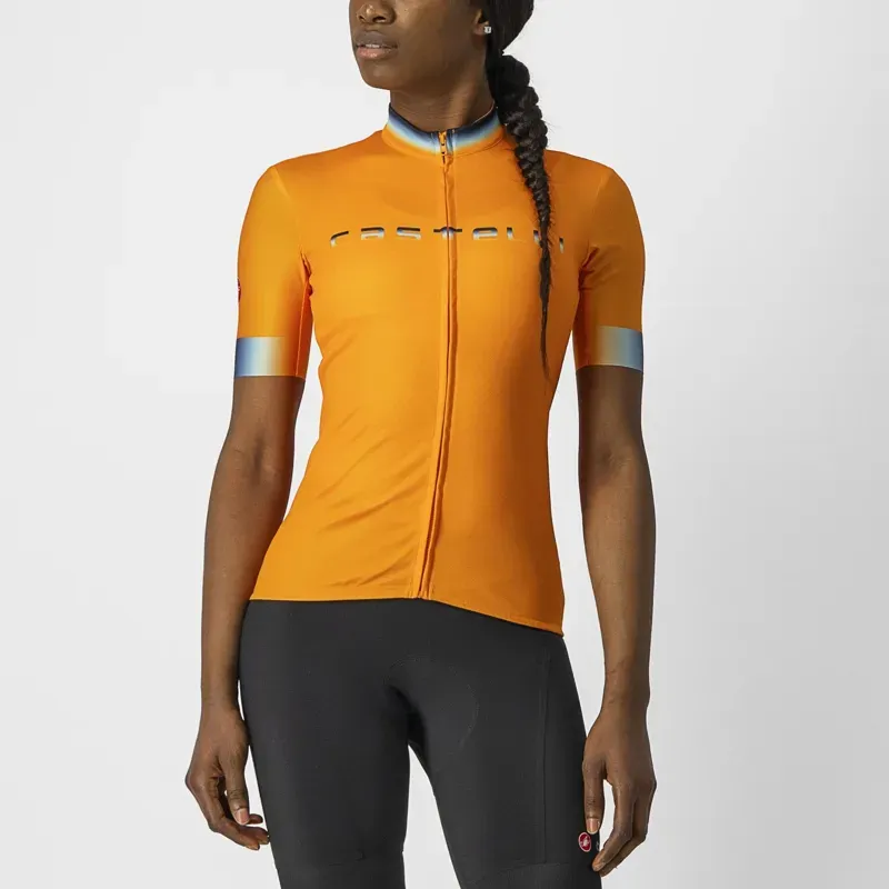 Castelli Gradient Women's Jersey in Pop Orange