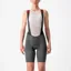Castelli Premio Women's Bib Shorts in Gunmetal Grey/Clay