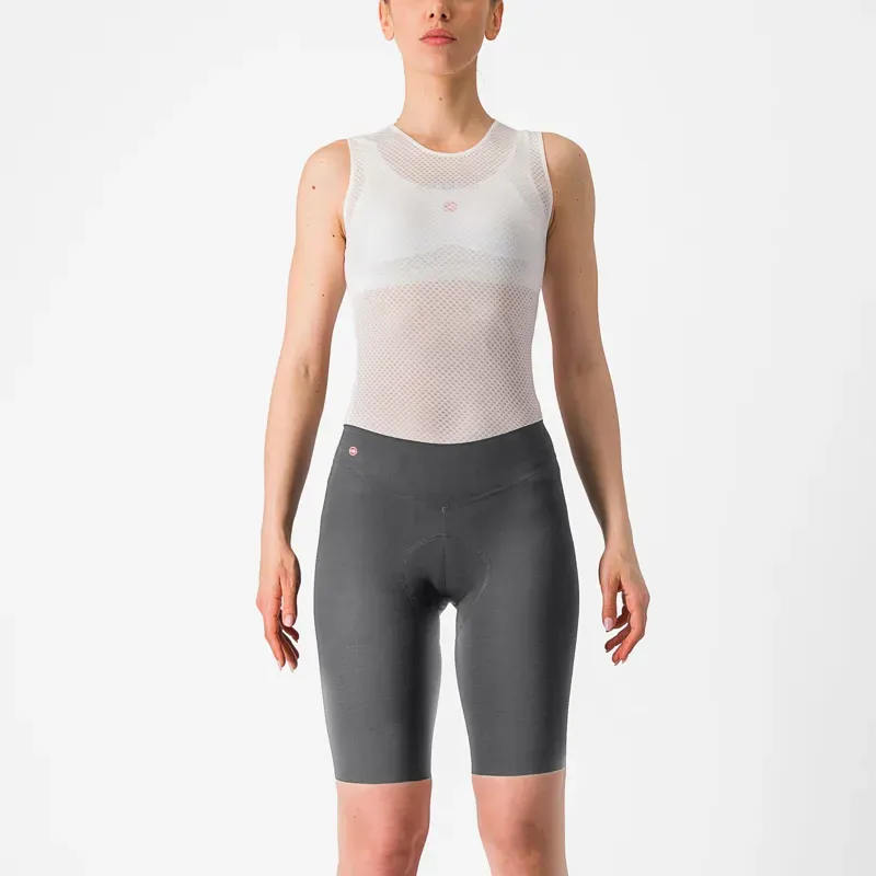 Castelli Premio Women's Shorts In Gunmetal Grey/Clay