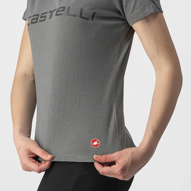 Castelli Sprinter Women's T-Shirt in Melange Grey