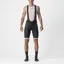 Castelli Competizione Kit Bib Shorts in Black/Silver Grey