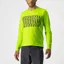 Castelli Trail Tech Longsleeve T-Shirt in Electric Lime/ Lime