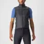 Castelli Unlimited Puffy Vest in Grey/Black/Silver Grey