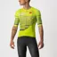 Castelli Climber's 3.0 Short Sleeve Jersey in Electric Lime/Blue