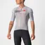 Castelli Climber's 3.0 Short Sleeve Jersey in Silver Grey/Grey