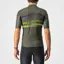 Castelli Endurance Pro Jersey in Military Green/Blue/Sulphur