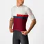 Castelli A Blocco Jersey in Ivory/Red/Blue/Bordeaux