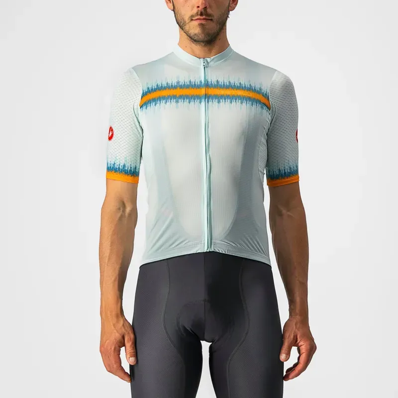 Castelli Grimpeur Jersey in Acqua
