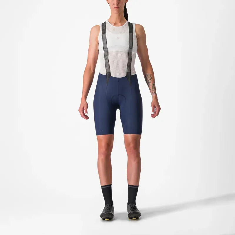 Castelli Free Aero RC Women's Bib Shorts in Belgian Blue