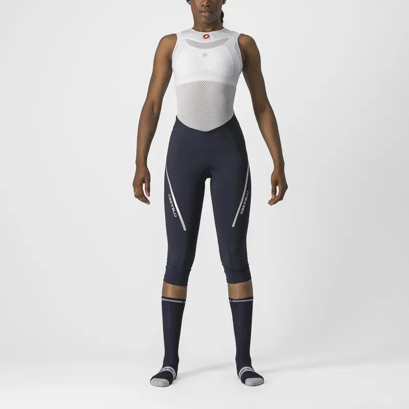 Castelli Velocissima 3 Women's Knickers in Savile Blue/Silver