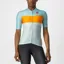 Castelli Aero Pro Women's Jersey in Acqua/Pop Orange/Sky