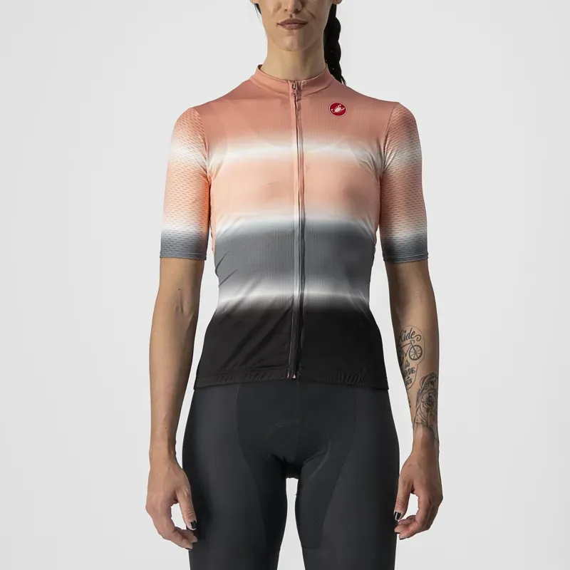 Castelli Dolce Women's Jersey in Blush/Black