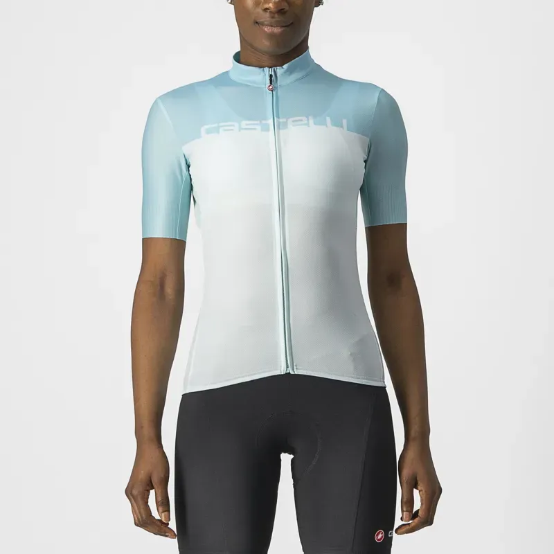 Castelli Velocissima Women's Jersey in Acqua/Sky