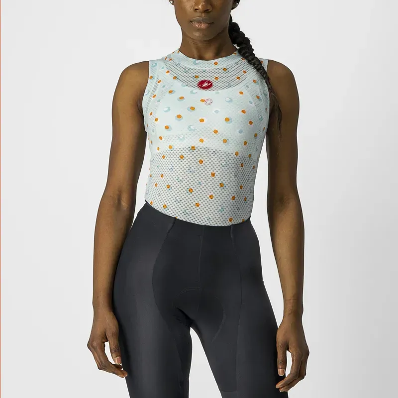 Castelli Pro Mesh 3 Women's Sleeveless Base Layer in Acqua