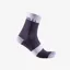 Castelli Velocissima 12 Women's Socks In Dark Night Shade/Orchid Petal