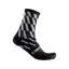 Castelli Pendio 12 Women's Socks in Black/White