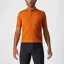 Castelli Tech 2 Polo in Orange Rust