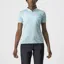 Castelli Tech 2 Women's Polo in Acqua