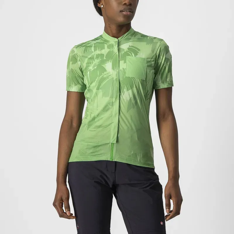 Castelli Unlimited Sentiero Women's Jersey in Emerald