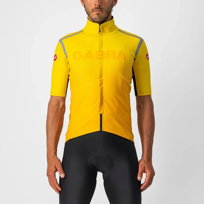 Castelli Gabba RoS Special Edition Short Sleeve Jersey in Maize