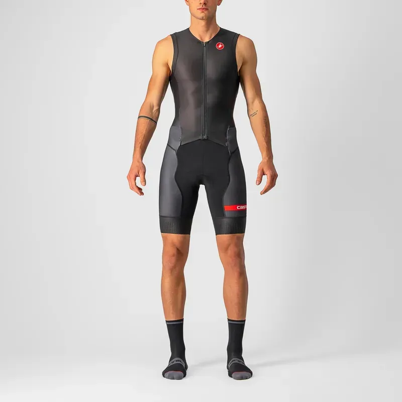Castelli Free Sanremo 2 Sleeveless Suit in Black