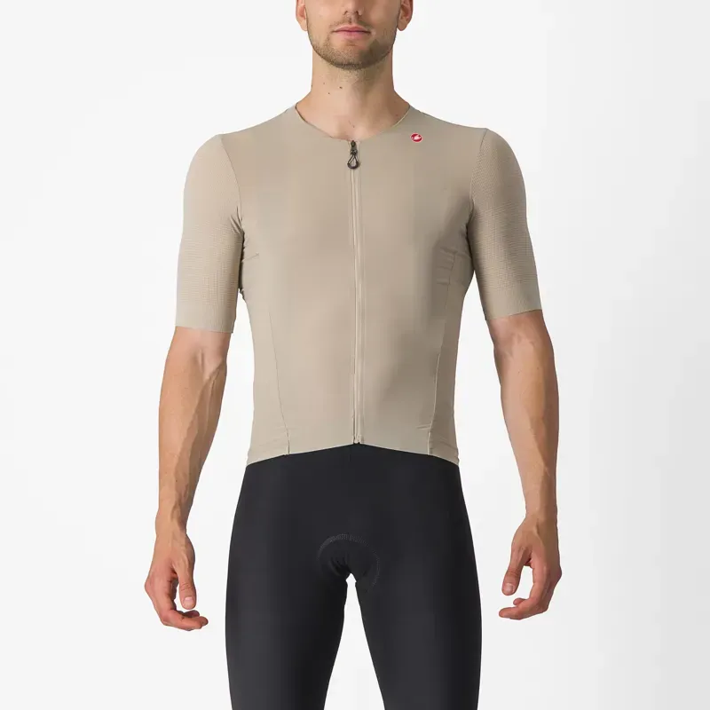 Castelli Premio Black Jersey in Clay