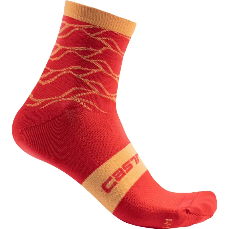 Castelli Climber's 3.0 Women's 12 Socks in Hibiscus